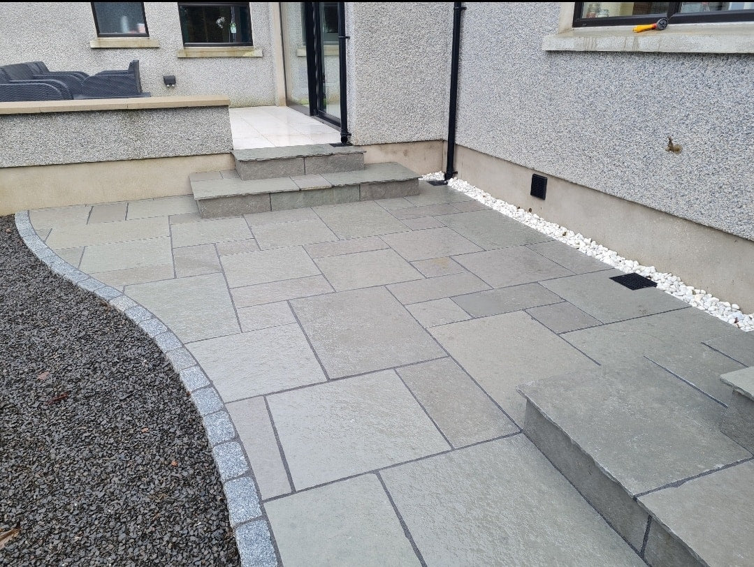T-Grey Limestone Patio Pack