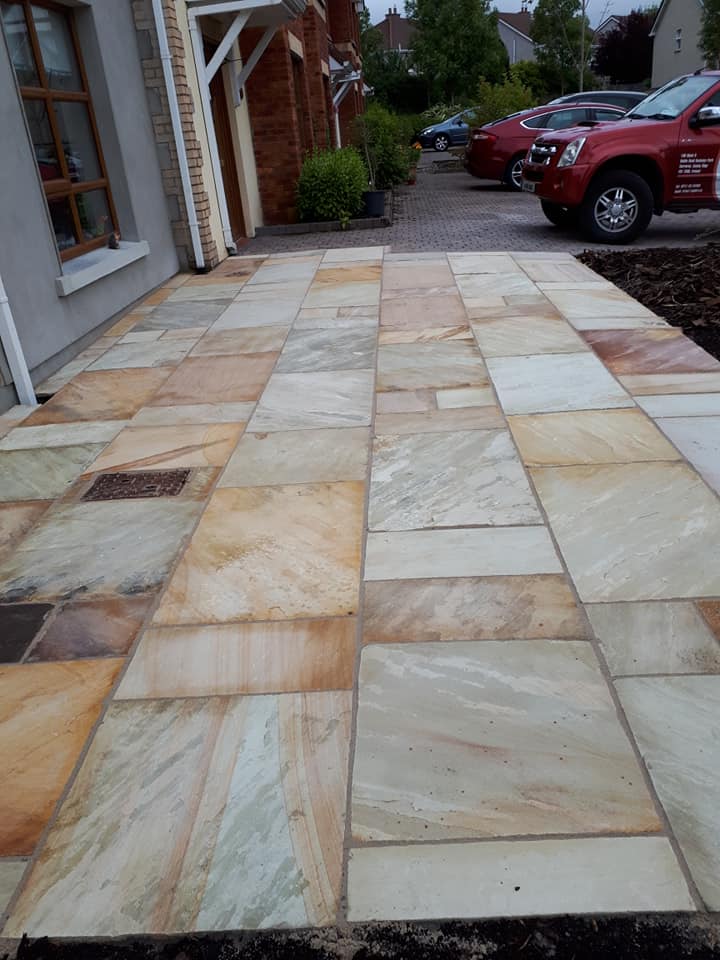 Tinted Mint Sandstone Patio Pack