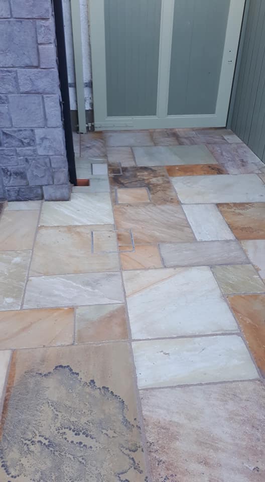 Tinted Mint Sandstone Patio Pack