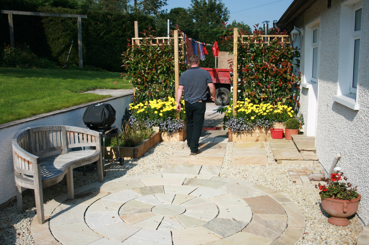 Tinted Mint Sandstone Patio Pack