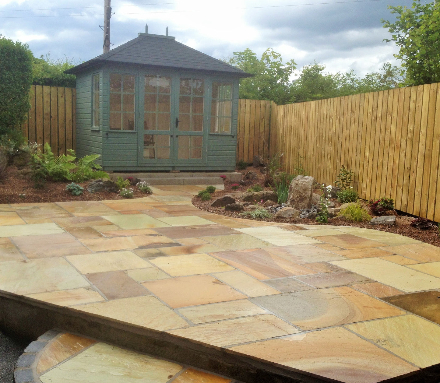 Tinted Mint Sandstone Patio Pack