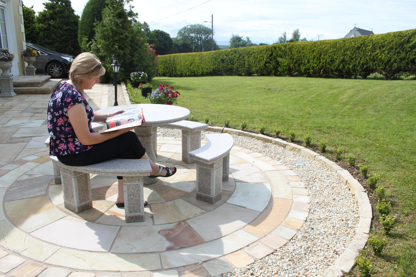 Tinted Mint Sandstone Patio Pack