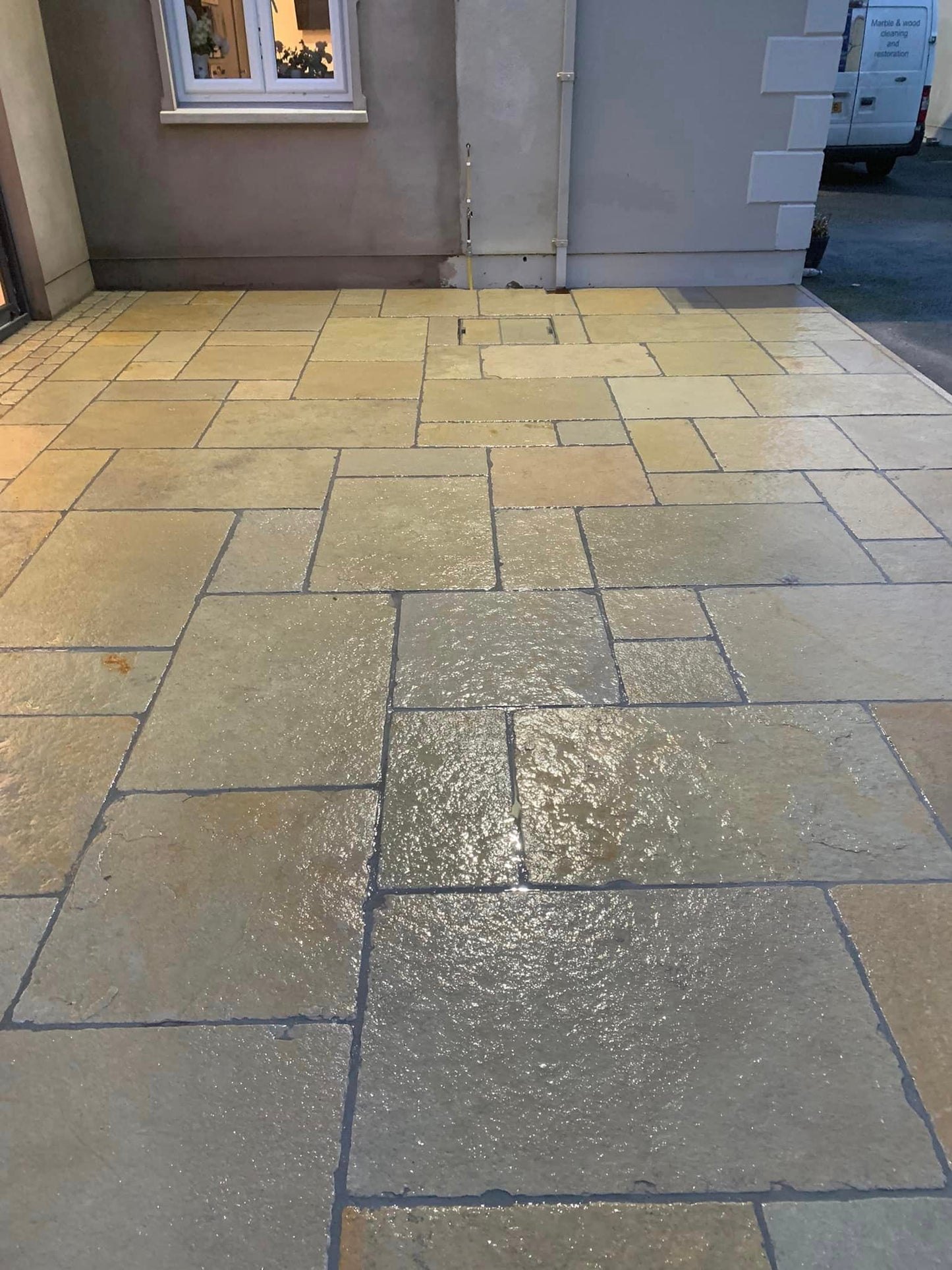 Yellow Limestone Patio Pack - Tumbled