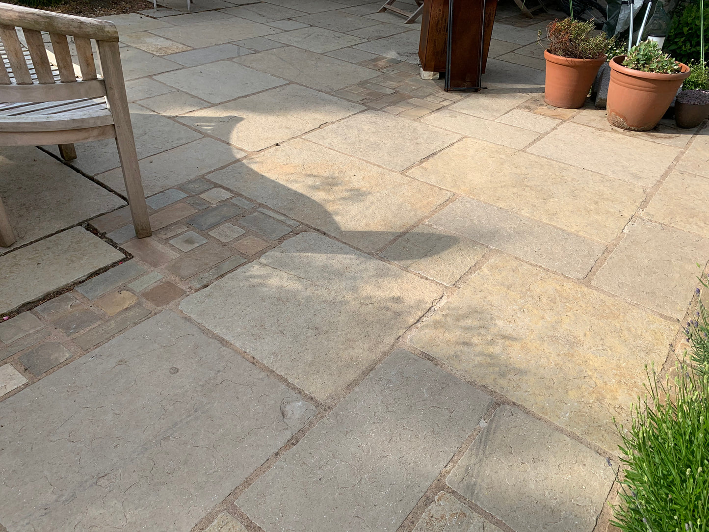 Yellow Limestone Patio Pack - Tumbled