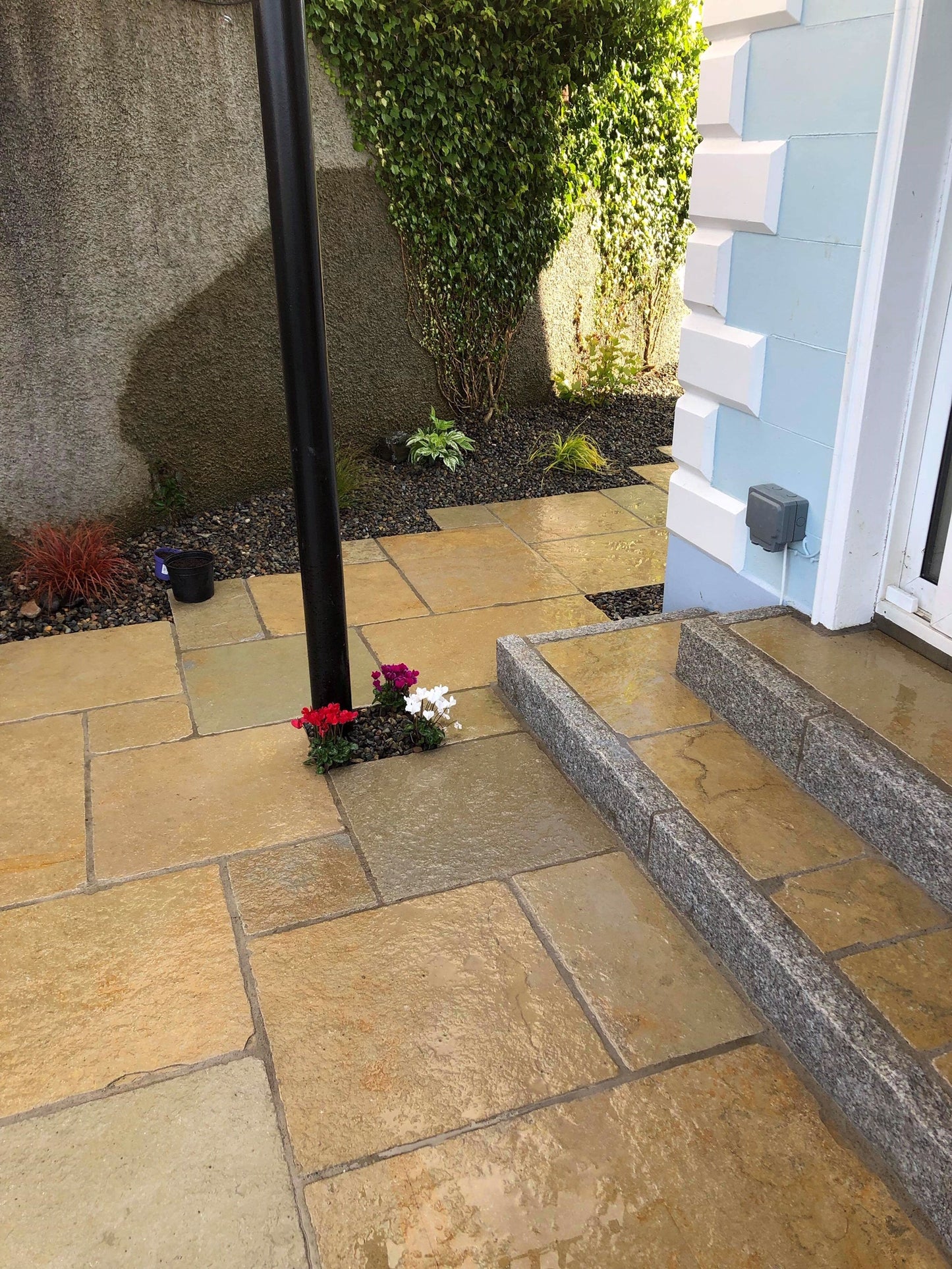 Yellow Limestone Patio Pack - Tumbled