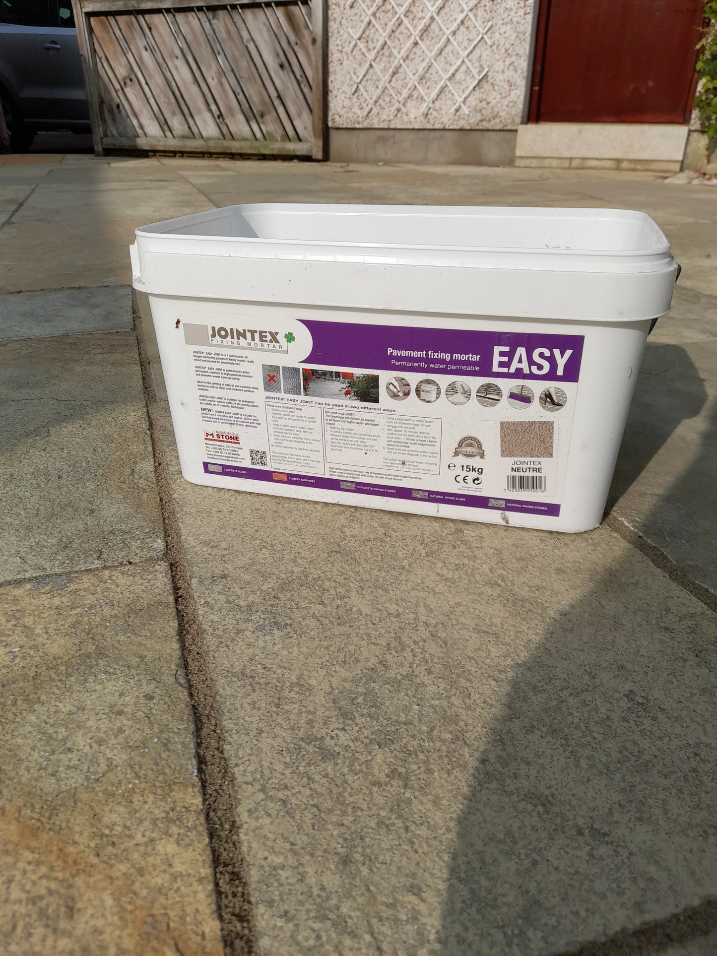 Yellow Limestone Patio Pack - Machined