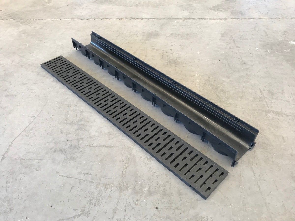 STORA - LIGHT PVC 80mm Channel