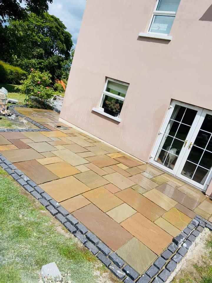Raj Green Sandstone Patio Pack