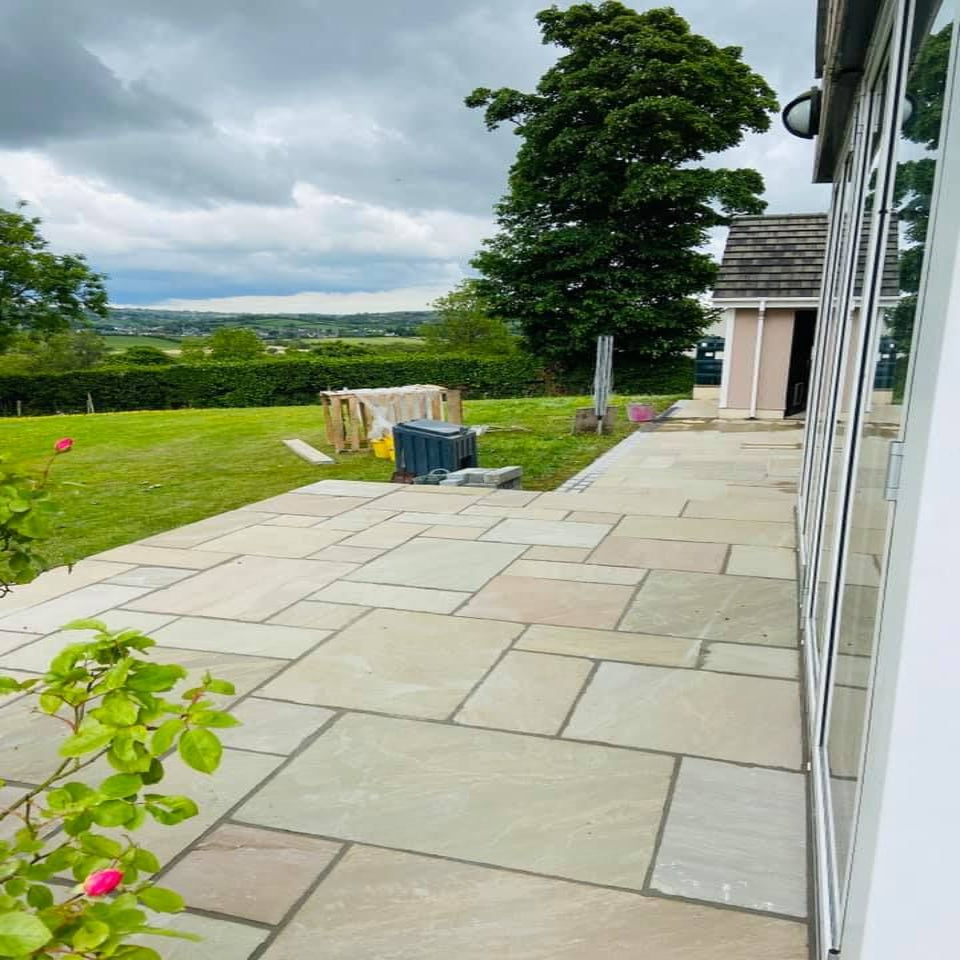 Raj Green Sandstone Patio Pack