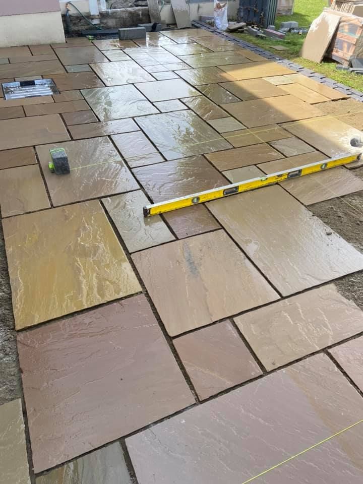 Raj Green Sandstone Patio Pack