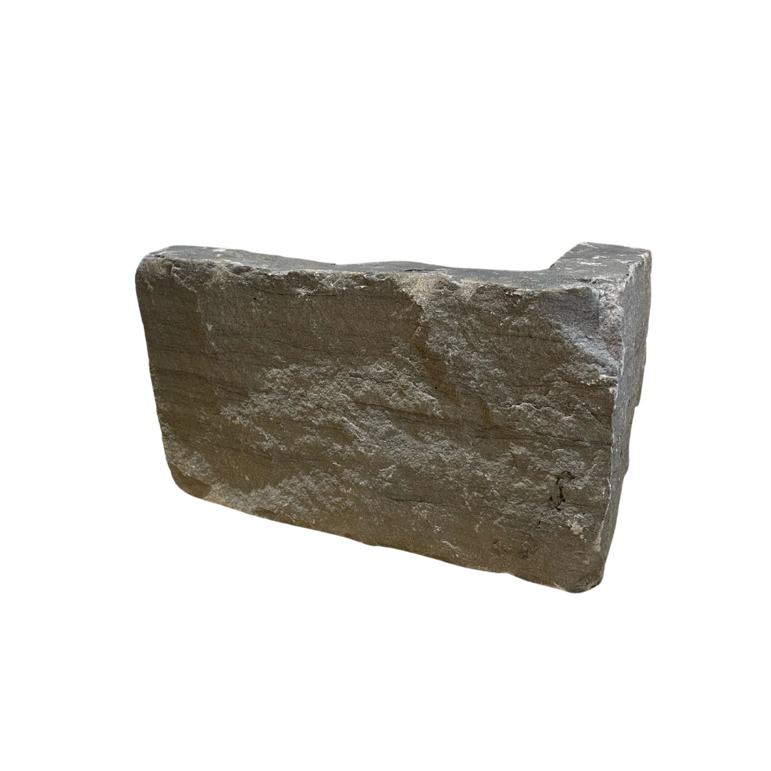 Dust Cladding Dust Grey Sandstone Stoneer Cladding - Corners | McMonagle Stone