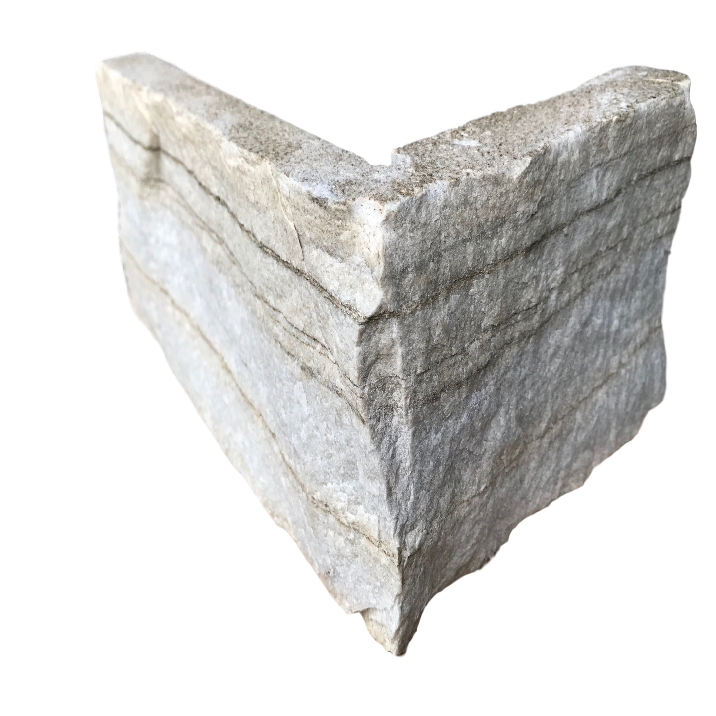 Product image of Gold Donegal Quartzite Stoneer Cladding Corner piece. 