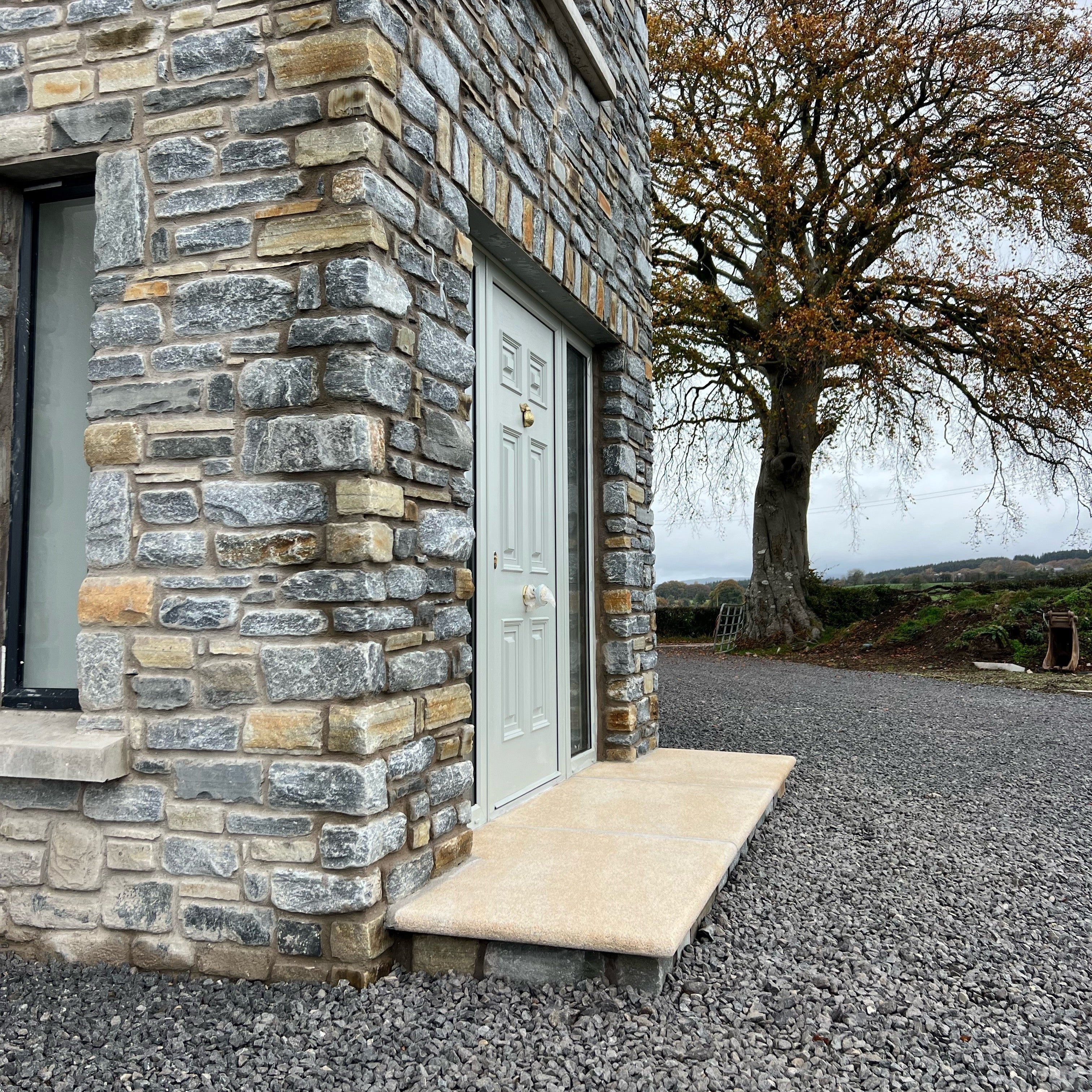Gold Granite Step & Riser Set - 1200 x 900 x 50mm | McMonagle Stone