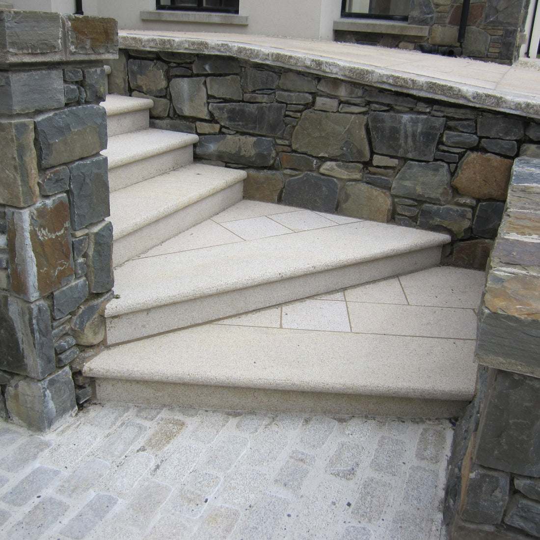 Gold Granite Step & Riser Set - 1000 x 400 x 50mm | McMonagle Stone