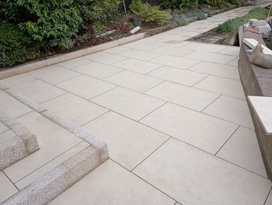 Jewel Range Station White Porcelain Paving