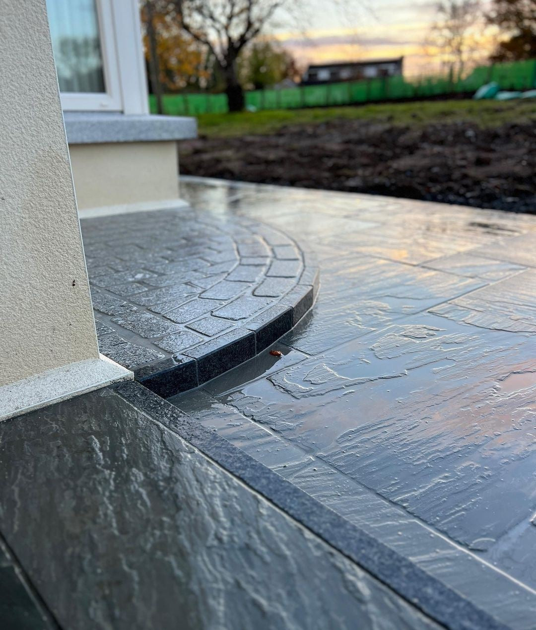 Black Granite Setts 200 x 100 - Bush Hammered & Lightly Tumbled
