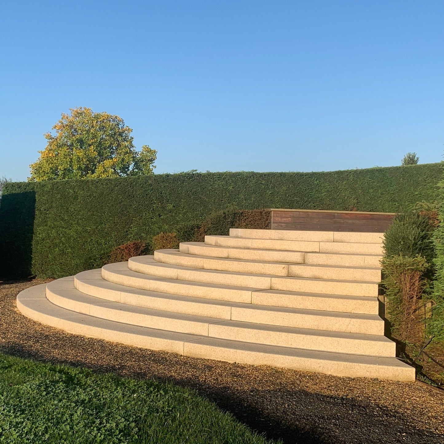 Gold Granite Step - Bespoke