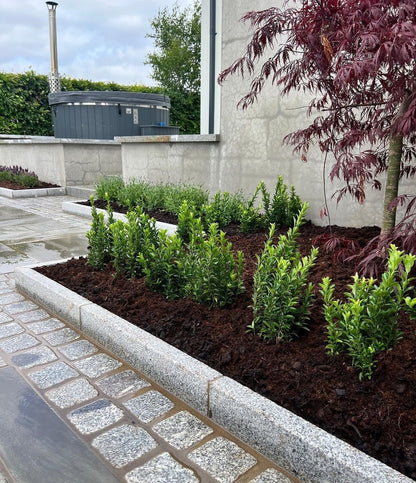 Silver Granite Kerb 1000 x 200 x 100 - Bush Hammered