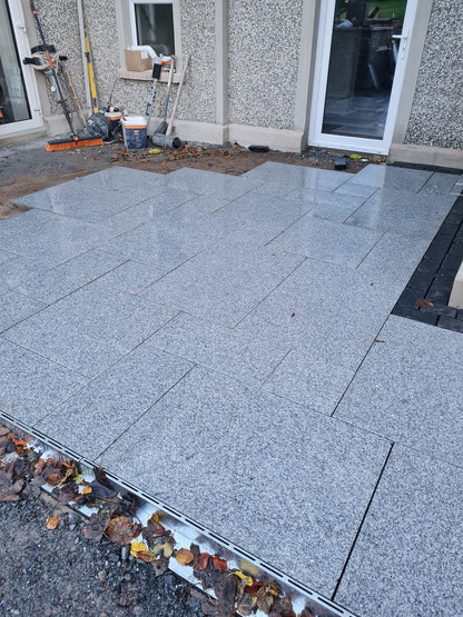 Silver Granite Paving - Patio Pack