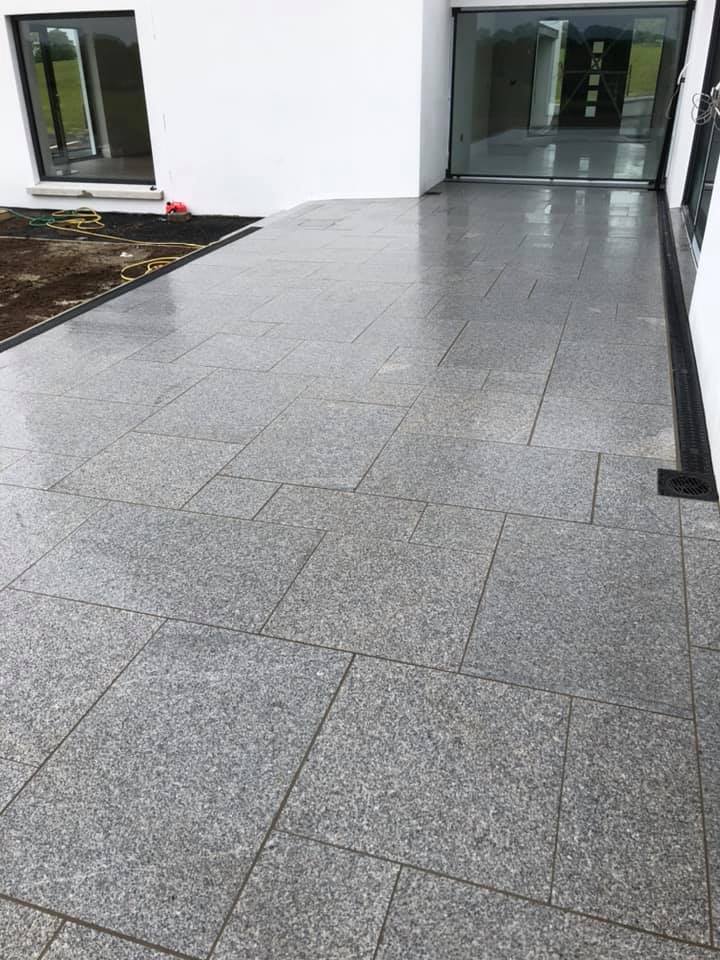 Silver Granite Paving - Patio Pack