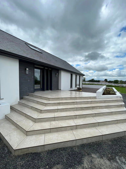 Twice Qz Cream Porcelain Paving