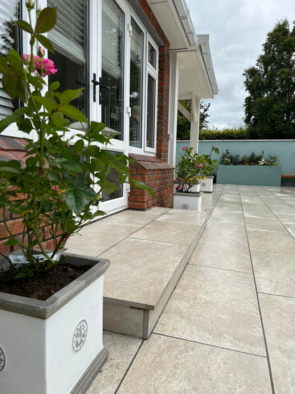 Twice Qz Cream Porcelain Paving