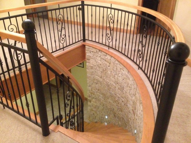 Mountcharles Sandstone Staircase Feature Wall 