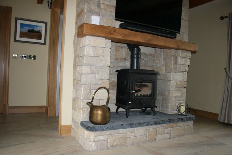 Mountcharles Sandstone Fireplace - Stoneer Cladding  