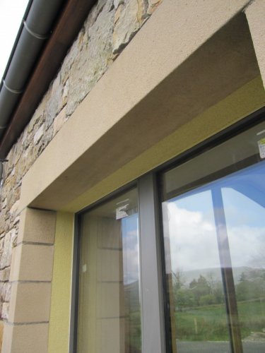 Sandstone Window Lintels - Bush Hammered Finish 