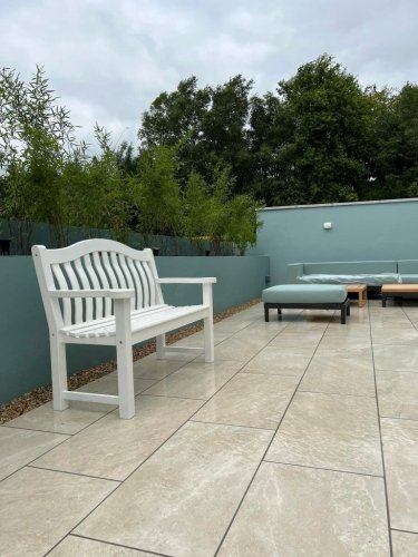 Twice Qz Cream - Porcelain Tiles By Kee-Craft Paving 