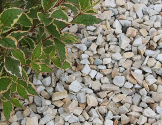 20mm Gold Donegal Quartzite Stone Chippings