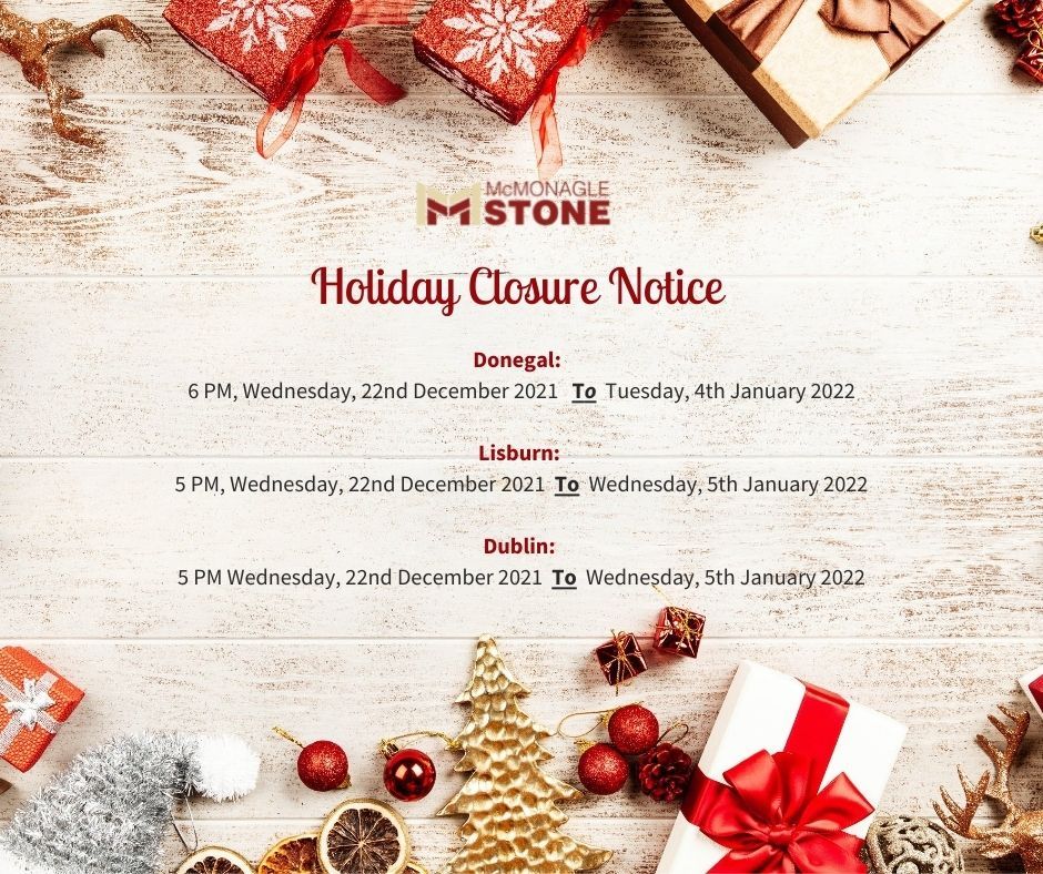 Christmas Holiday Notice 